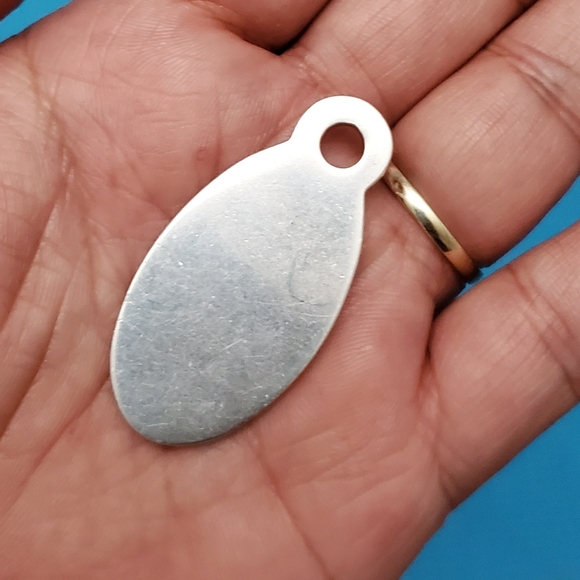 SOLD! XL RTT Oval Dog Tag - Picture 4 of 5